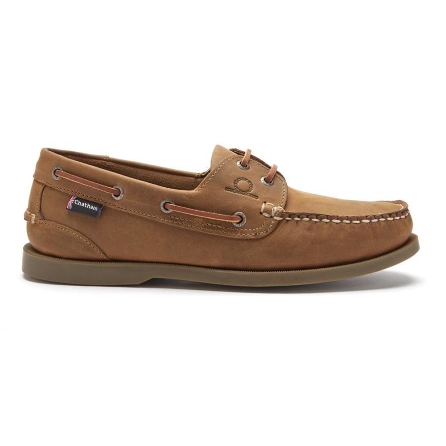 H1819 Chatham Rockwell II Wide Fit Boat Shoe