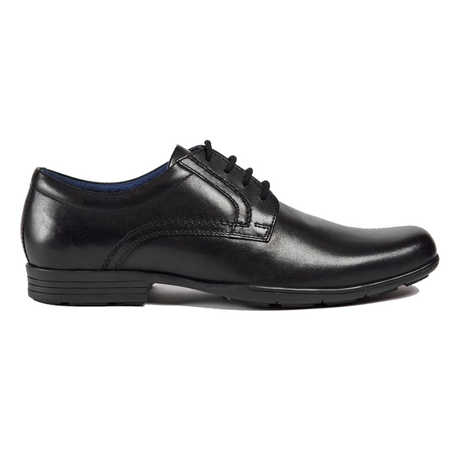 H1833 Pod Alec Plain Lace Up Shoes (Black)