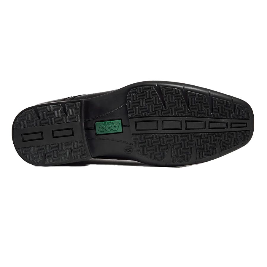 H1833 Pod Alec Plain Lace Up Shoes (Black)