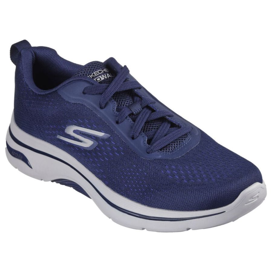 H1859 Skechers GoWalk Arch fit Idyllic 2 Trainers (Navy)