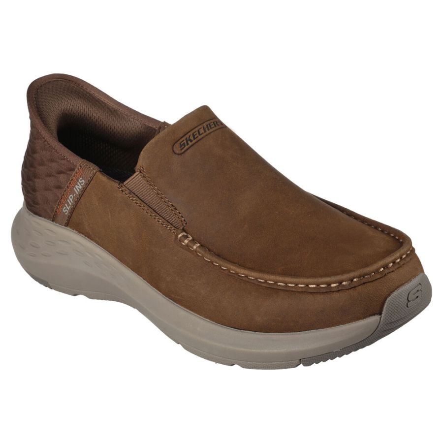 H1861 Skechers Slip-ins RF Parson-Oswin Casual Shoes (Brown)