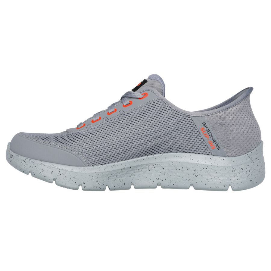 H1886 Skechers Slip-ins, GoWalk Flex Waterproof Trainers (Grey)