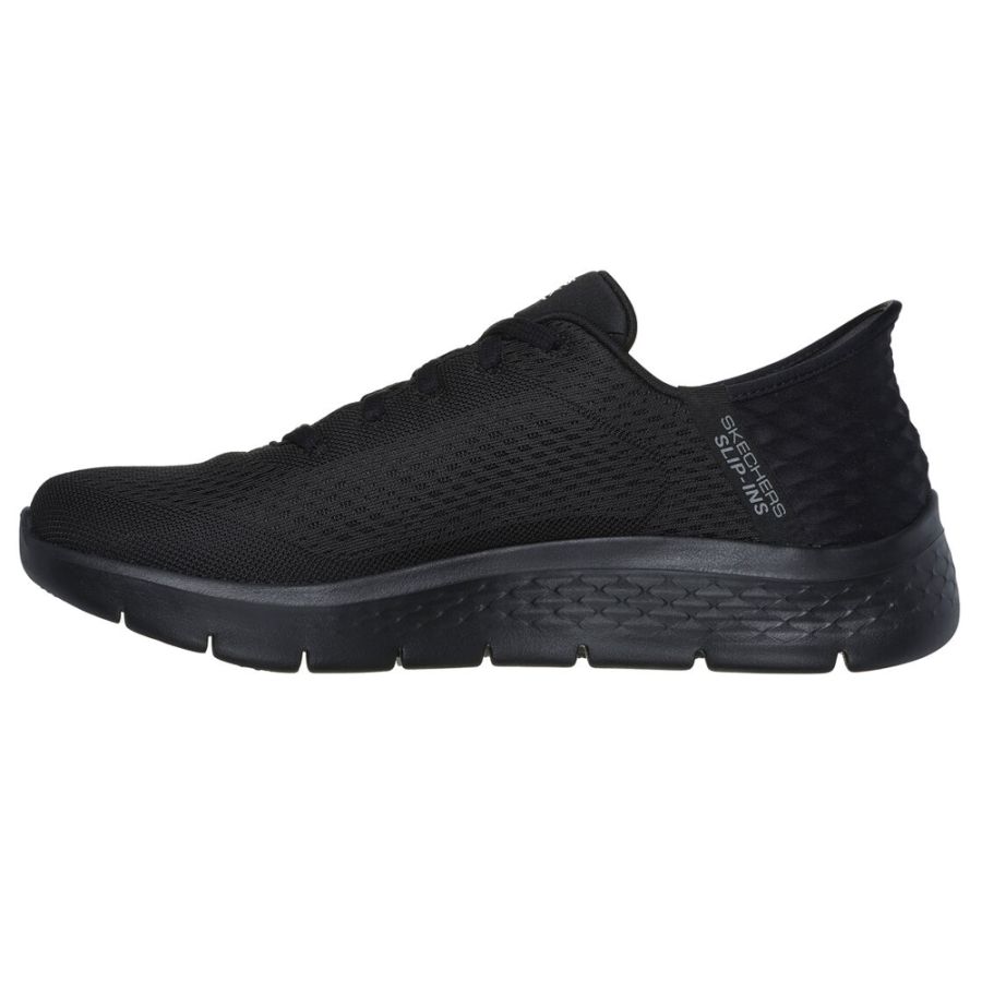 H1888 Skechers Slip-ins GoWalk Flex New World Trainers (Black)