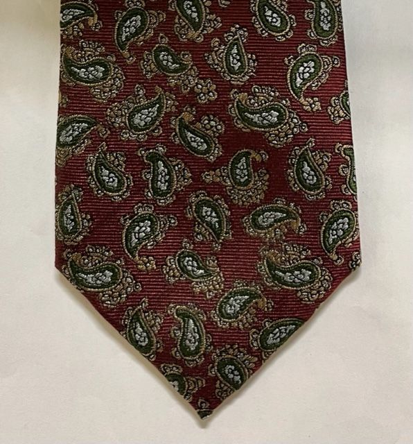875689 Col B XL Silk Tie (Wine)
