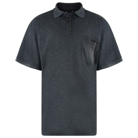 A7805 Plain Polo (Charcoal)