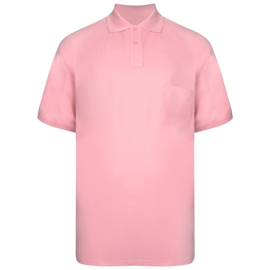 A7805 Plain Polo (Pink)