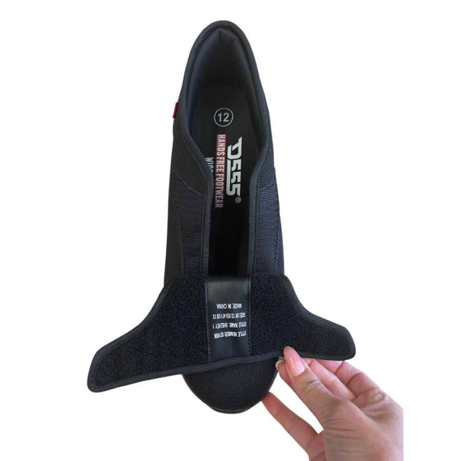 H1948 D555 Shelvey 1 Wide Velcro Shoe