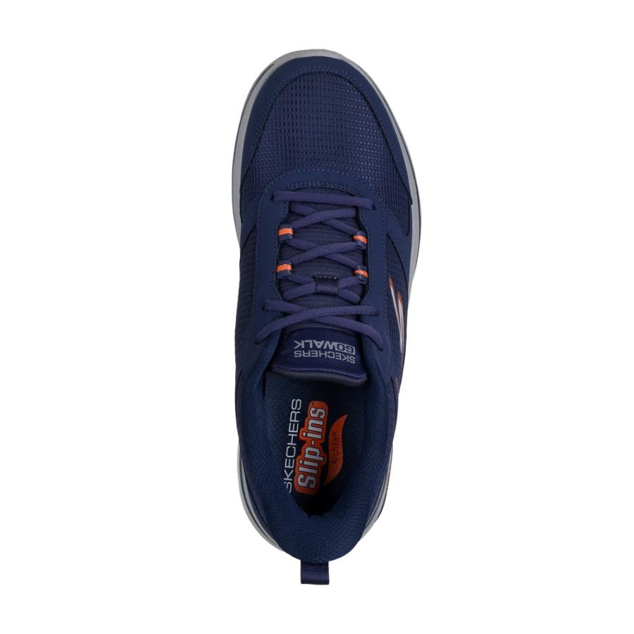 H1924 Skechers Go Walk Arch Fit 2.0 Seared Trainers (Navy)
