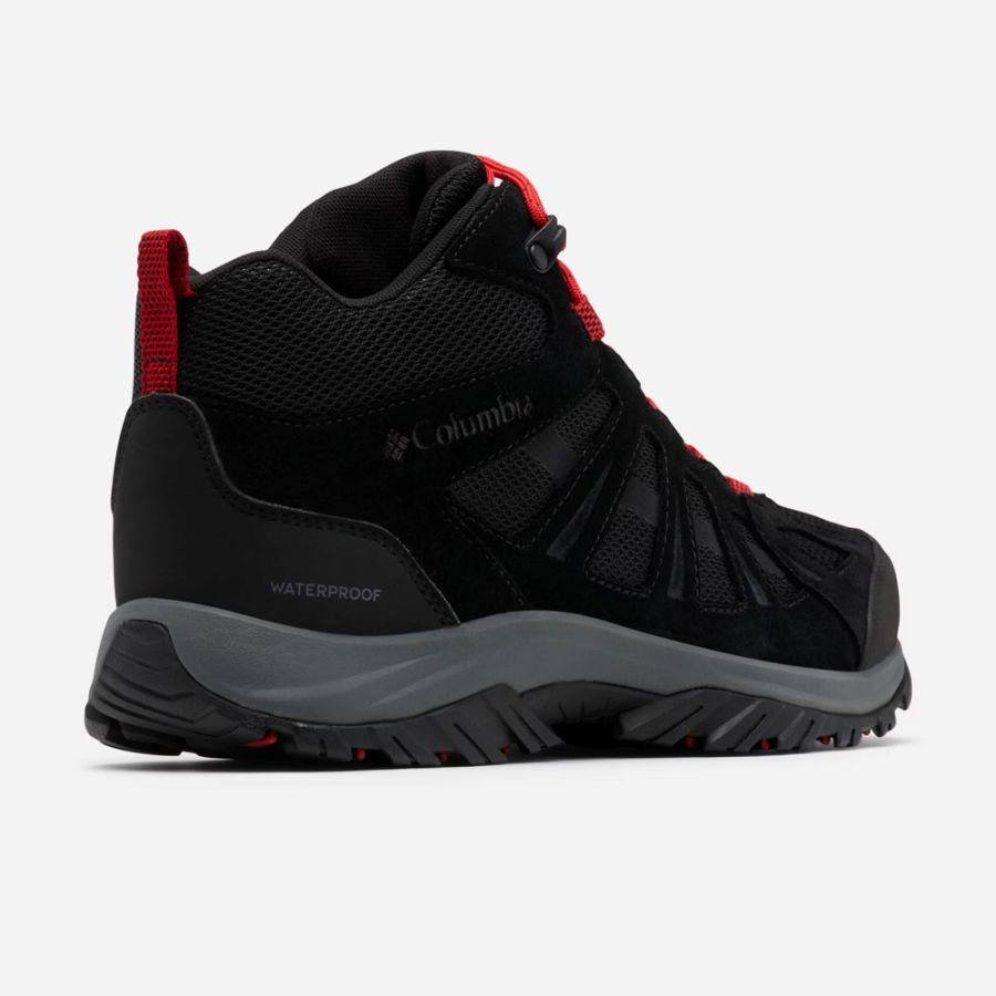 H1909 Columbia Redmond III Mid Waterproof Boot (Black)
