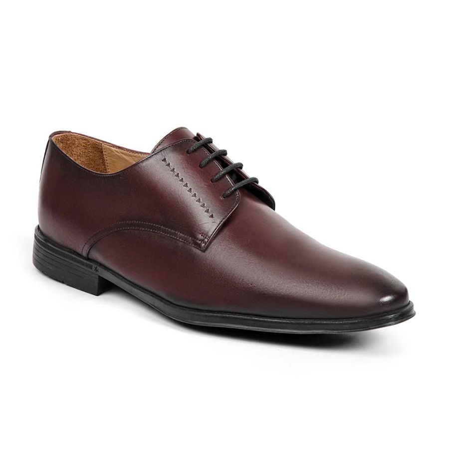 H1851 Anatomic Gilberto Plain lace Up Shoes (Burgundy)
