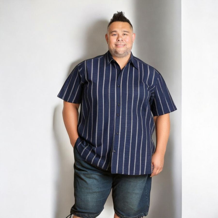 A11647 DG's Drifter Casual Stripe Shirt