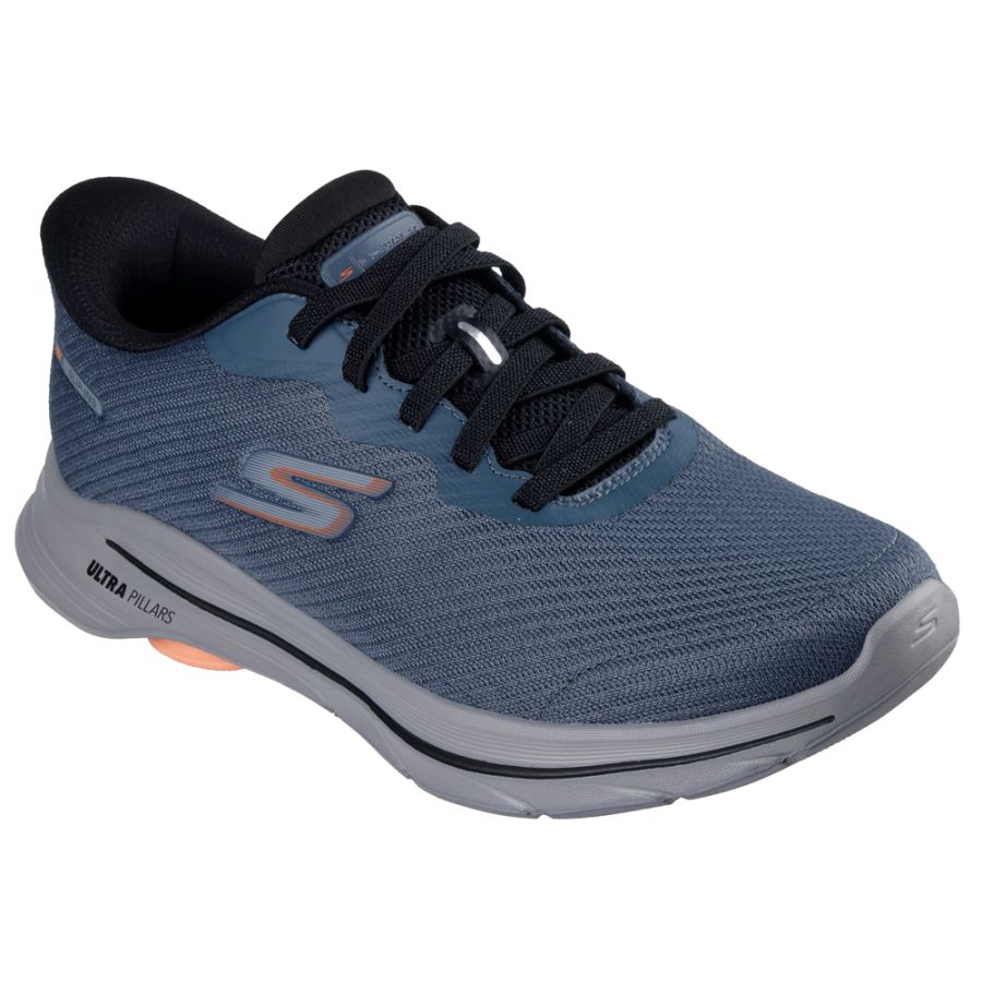 H1958 Skechers Slip-Ins Go Walk 8 Pate Trainers (Slate)