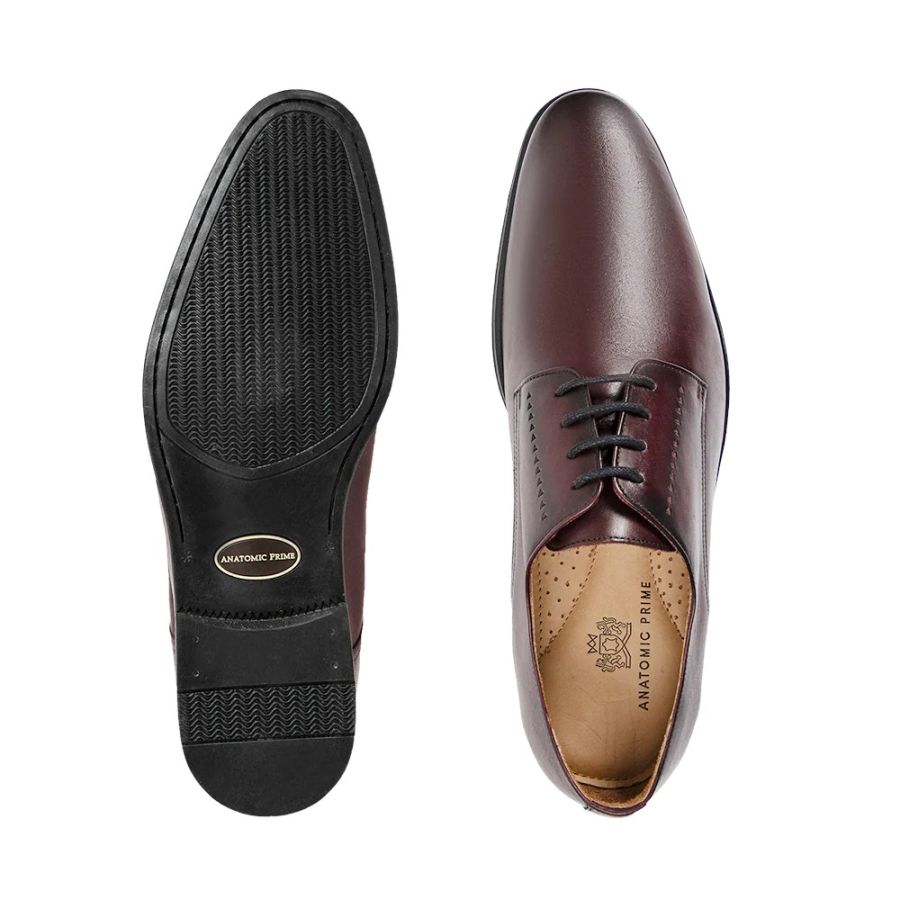 H1851 Anatomic Gilberto Plain lace Up Shoes (Burgundy)