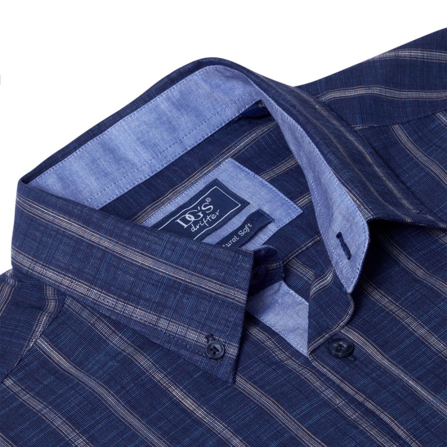 A11647 DG's Drifter Casual Stripe Shirt