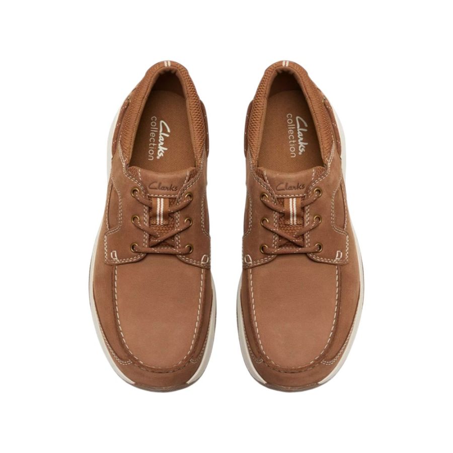 H1986 Clarks Sailview  G Fit Lace Up Shoe