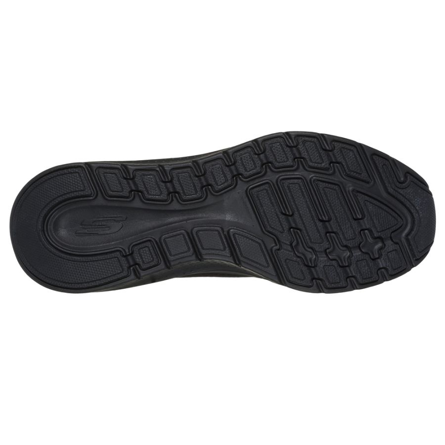 H1916 Skechers Arch Fit 2.0 Ext Wide Trainers(Black)