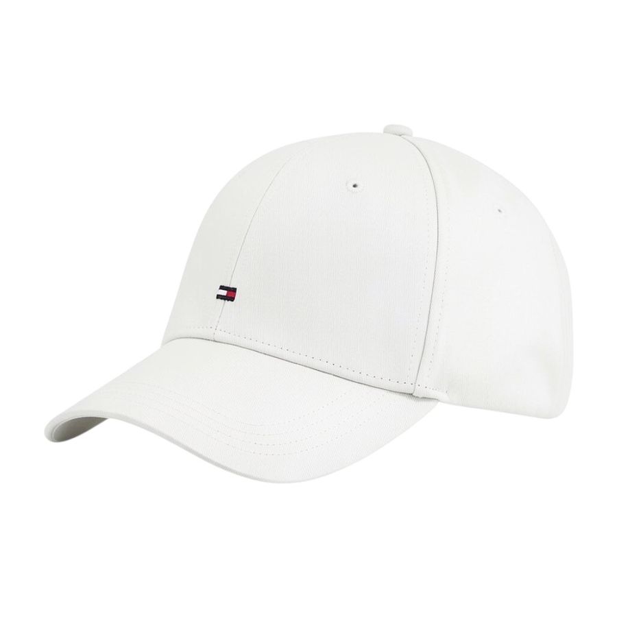 X1013 Tommy Hilfiger Flag 6 Panel Cap (Ivory)