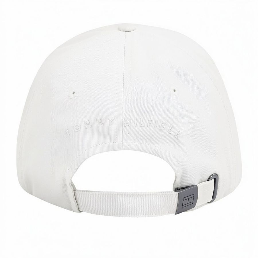 X1013 Tommy Hilfiger Flag 6 Panel Cap (Ivory)