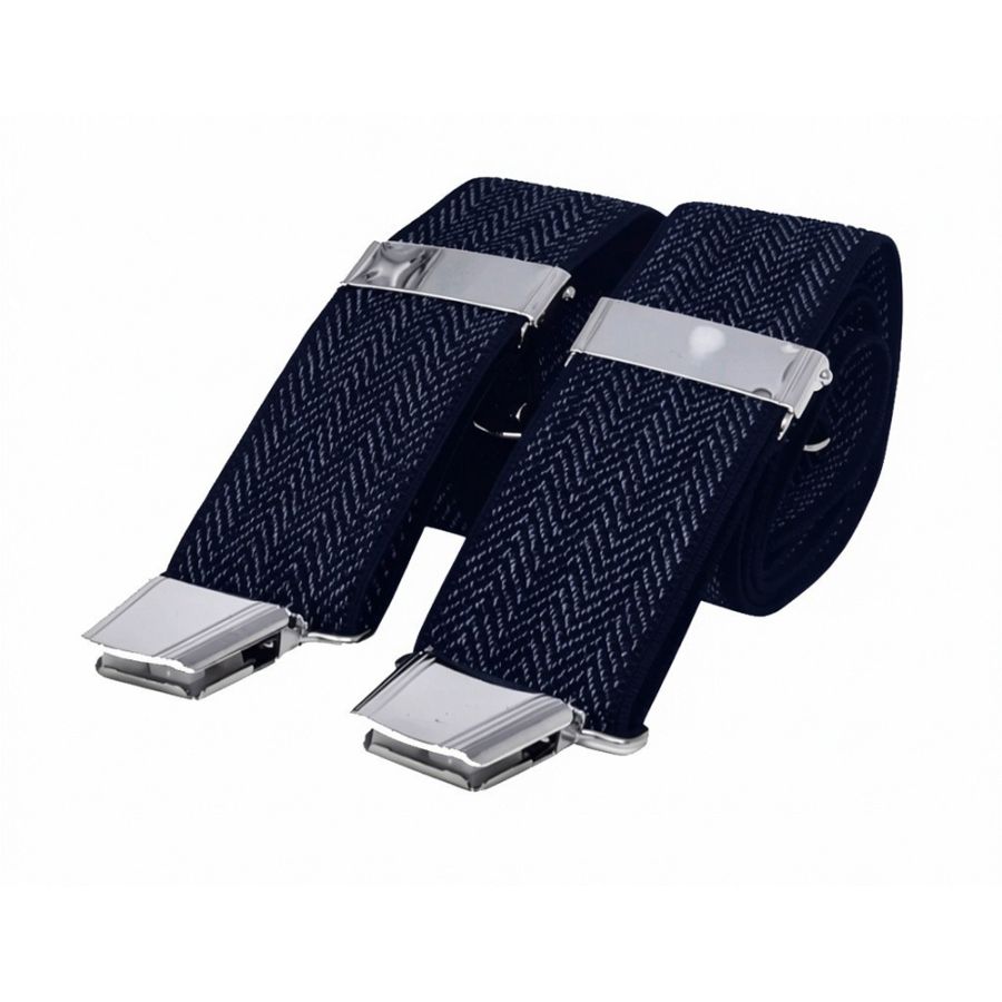 X1019 Wide Herringbone Braces up to 54" (Navy)