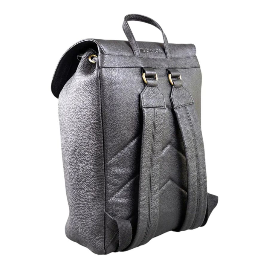 X1021 Sophos Elm Pebble Grain Leather Backpack