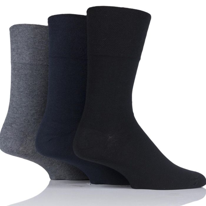 X851 Gentle Grip Diabetic Sock 3 Pair Pack (Mix Pack)