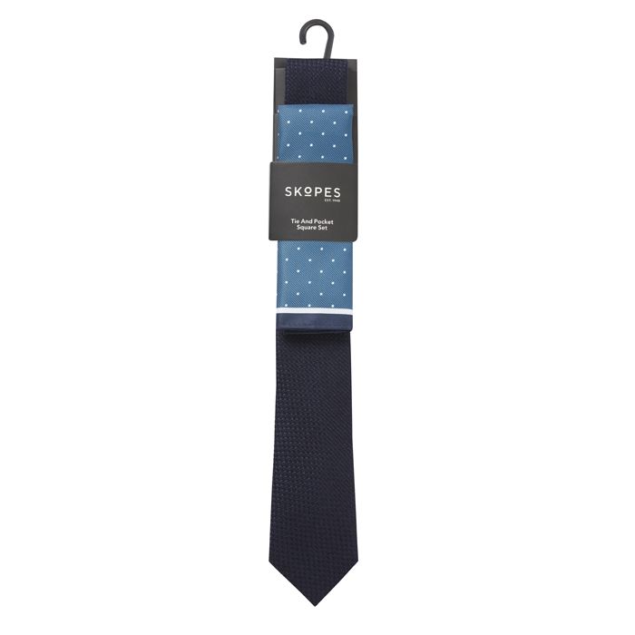 TA8850 Skopes Tie & Pocket Square Set
