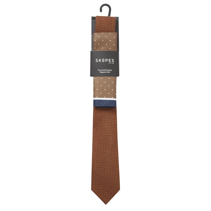 TA8851 Skopes Tie & Pocket Square Set