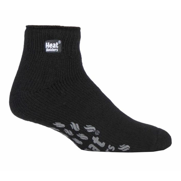 X908 Thermal Ankle Slipper Sock (Black)