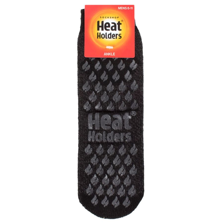 X908 Thermal Ankle Slipper Sock (Charcoal)