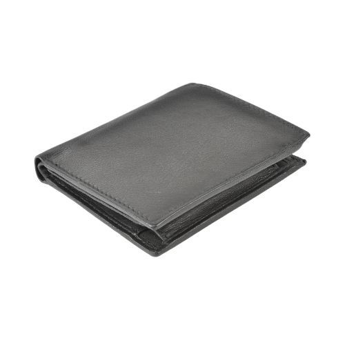 X959 Genuine Leather Wallet with Coin Pouch