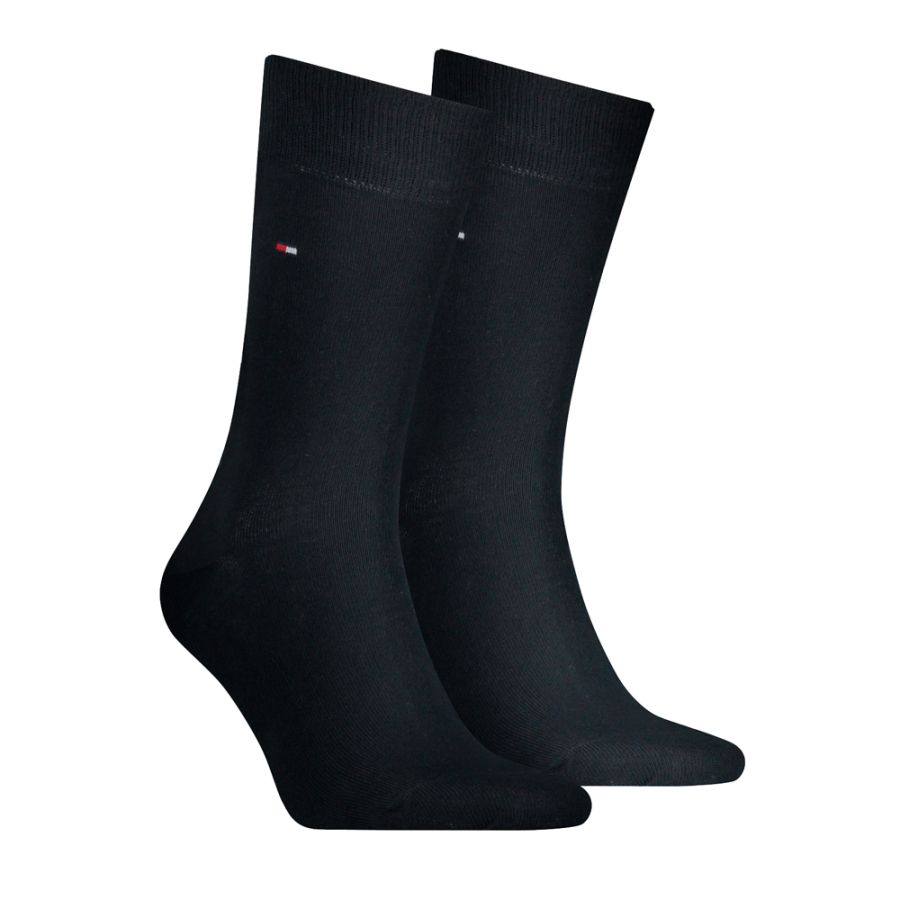 X966 Tommy Hilfiger Iconic Sock (2 Pair Pack, Navy)