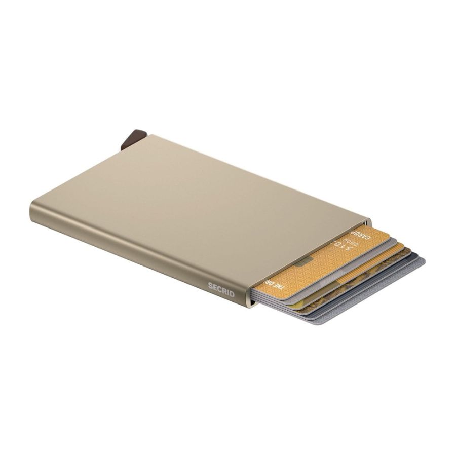 X968 Secrid Aluminum RFID Cardprotector Wallet (Desert)