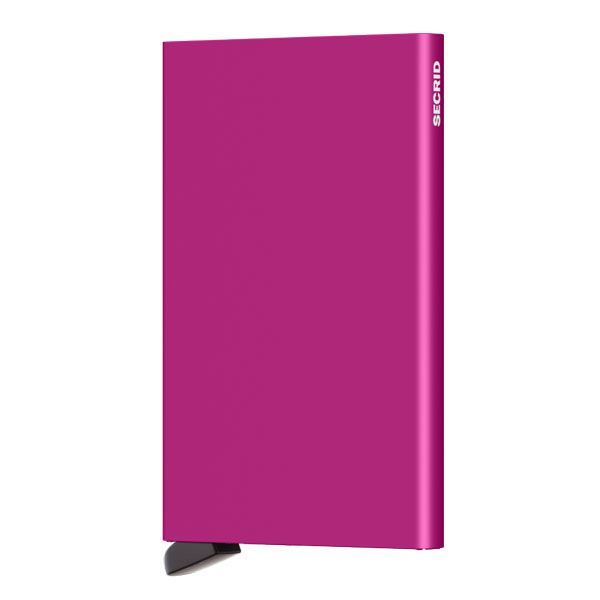 X968 Secrid Aluminum RFID Cardprotector Wallet (Fuchsia)