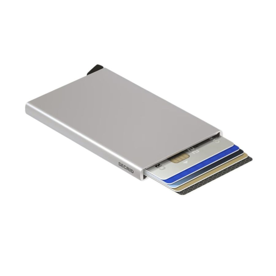 X968 Secrid Aluminum RFID Cardprotector Wallet (Silver)