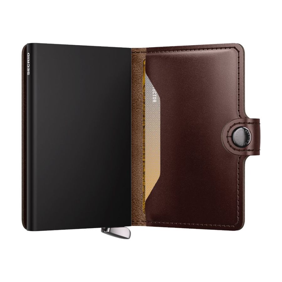 X980 Secrid Premium Mini Wallet RFID Cardprotector (Brown)