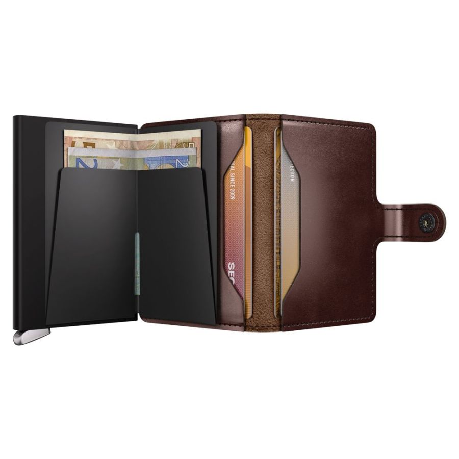 X980 Secrid Premium Mini Wallet RFID Cardprotector (Brown)