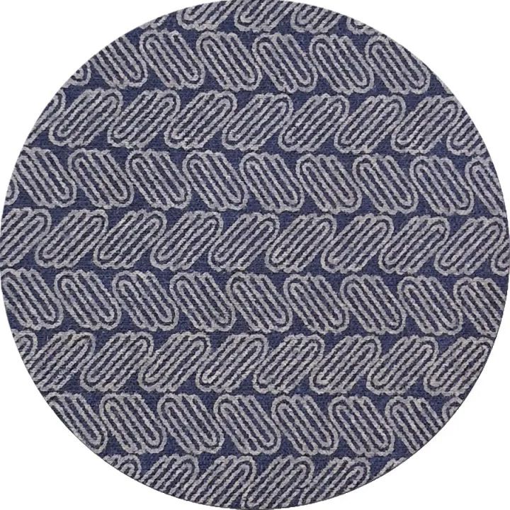 A11905 D555 AOP Polo with Jacquard Collar