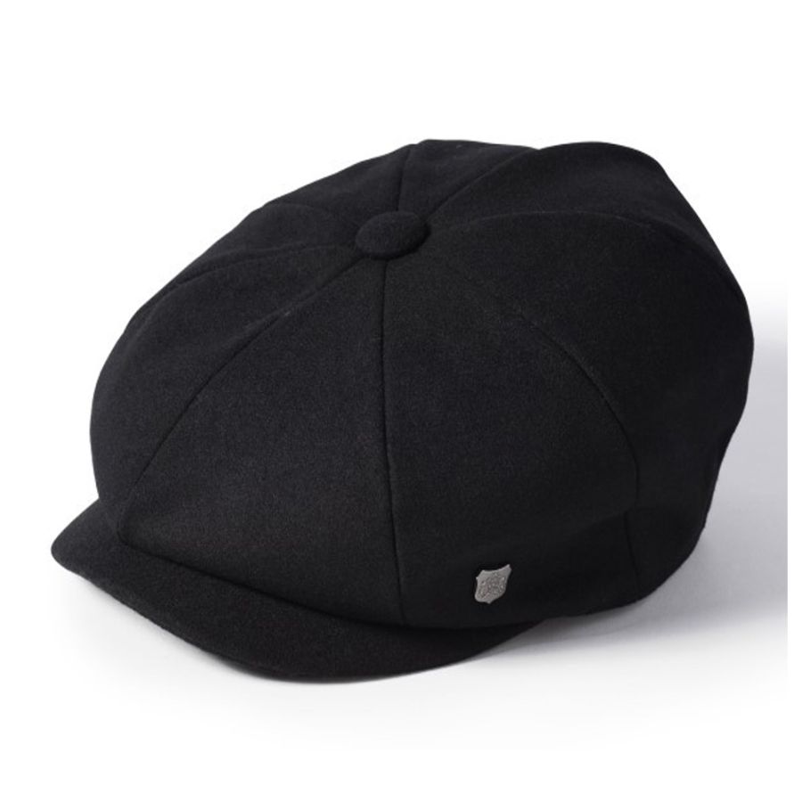 X943 Alfie Melton Bakerboy Cap (Black)
