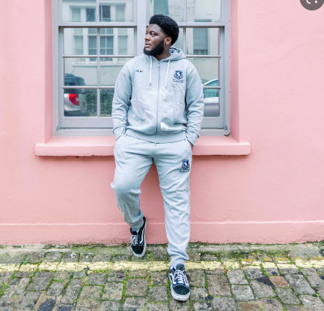 F1396 Grey Hawk Cuff Joggers (Grey)