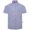 A11728 Kam Linen Mix Shirt (Blue)