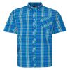 A11773 Espionage Check Shirt (Royal)