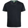 A11787 D555 Signature V Neck T-Shirt (Black)
