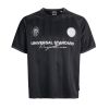 A11815 Jack & Jones Retro Football T-Shirt (Black)