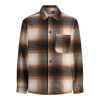 A11878 Jack & Jones Heavy Brush Overshirt Jacket (Brown)