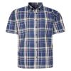 A11910 Espionage Check Shirt (Navy)