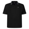 A11911 Espionage Tipped Pique Polo Shirt (Black)