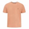 A11919 Fynch Hatton Crew Neck T-Shirt (Tangerine)