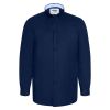 A11921 D555 Oxford Long Sleeve Shirt (Navy)