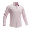 A11924 D555 Stain Resist Non Iron L/S Stretch Shirt (Pink)