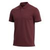 A11952 Lyle & Scott Interlock Polo Shirt (Port)